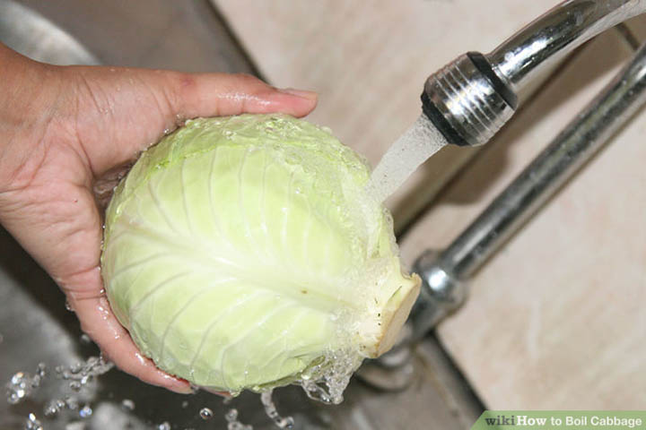 clean cabbage
