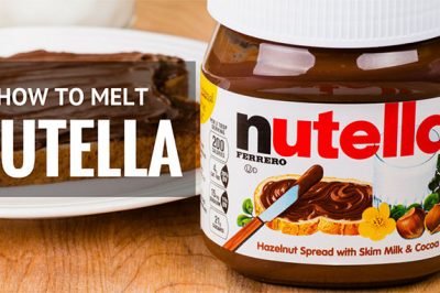 how to melt nutella