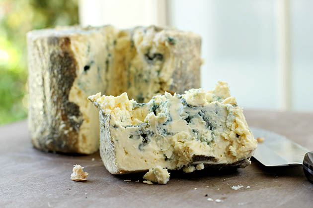 substitute for goat cheese - Blue cheese