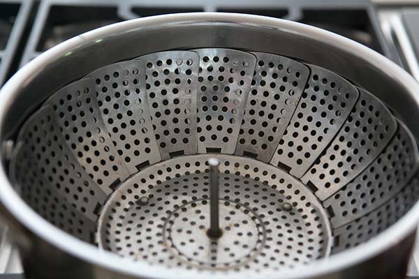 how to reheat risotto using Steamer Basket