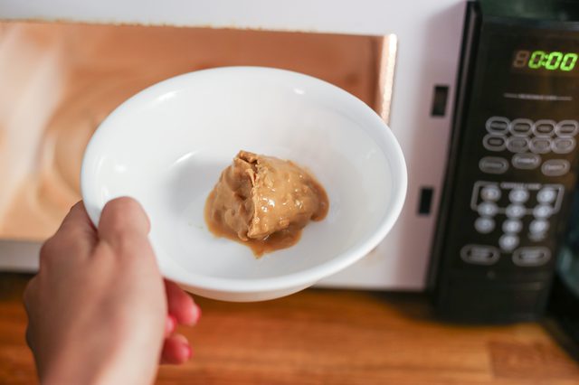 how to melt peanut butter - Microwave Melting