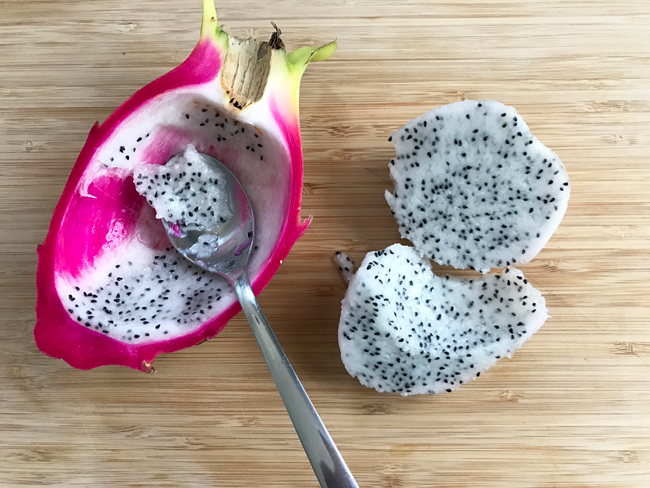 how to eat a dragon fruit