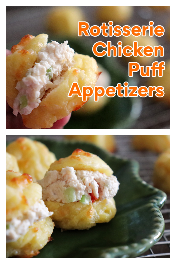 PIN for Rotisserie Chicken Puff Appetizers