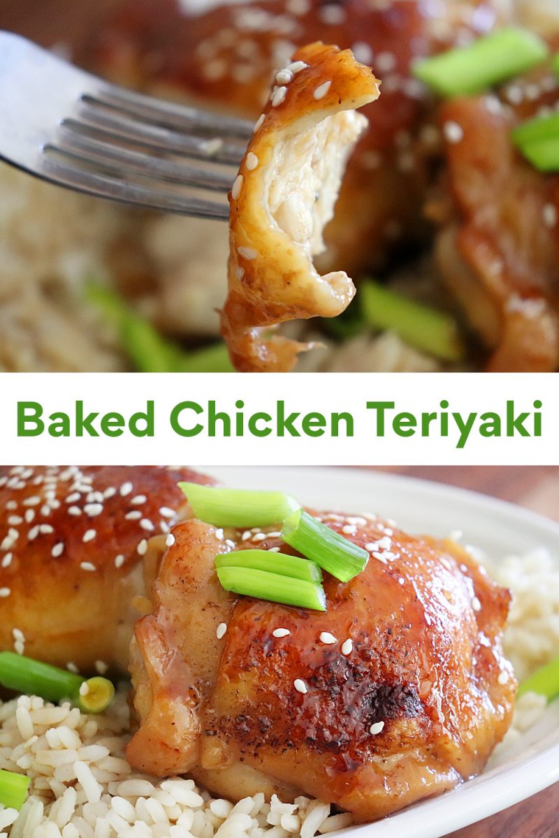 Easy Baked Teriyaki Chicken Recipe - CookNovel.com