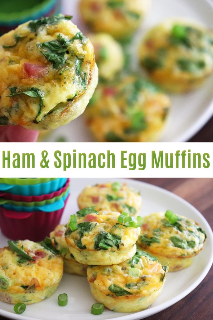 PIN for Ham and Spinach Egg Muffins