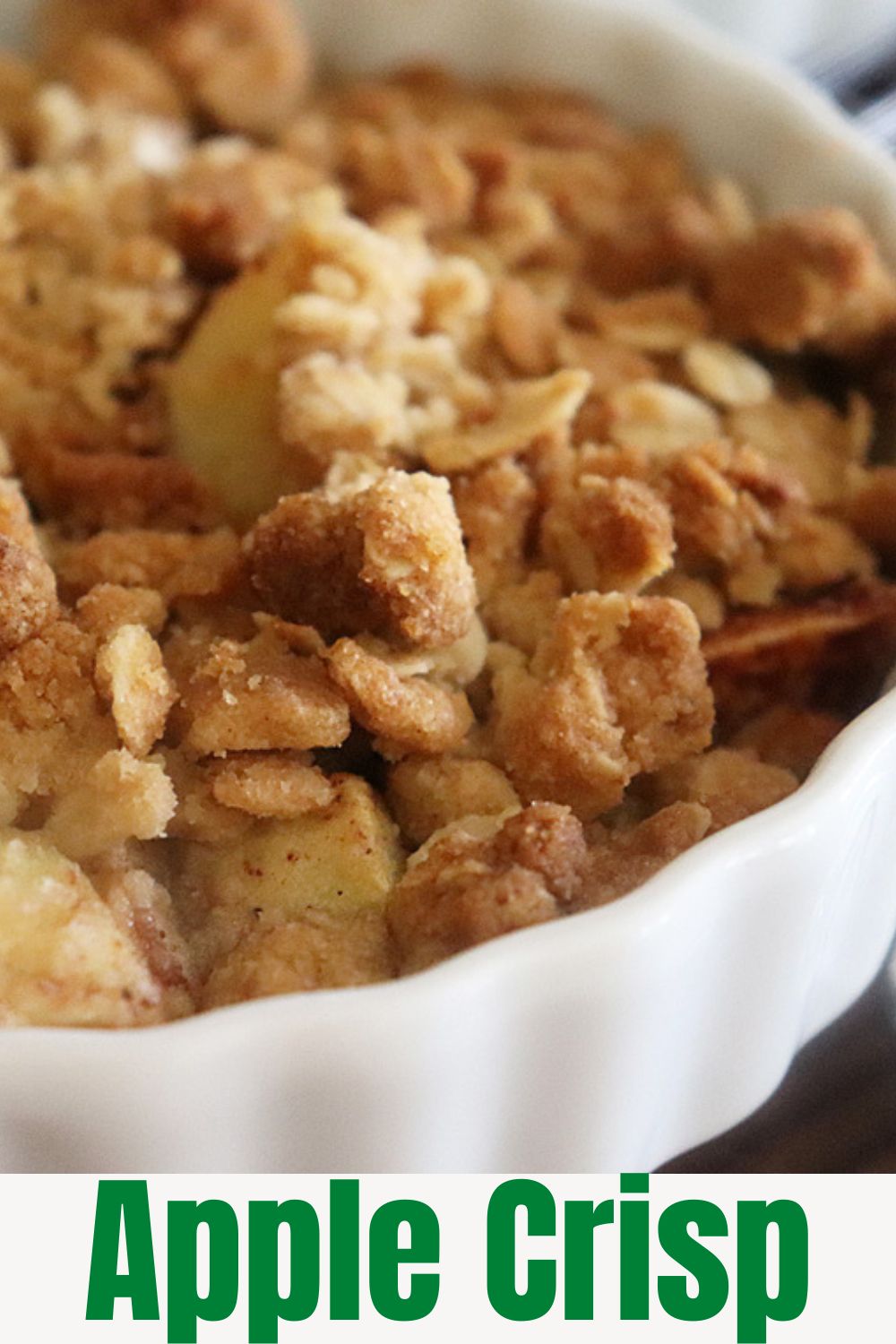 PIN for Easy Old Fashioned Apple Crisp