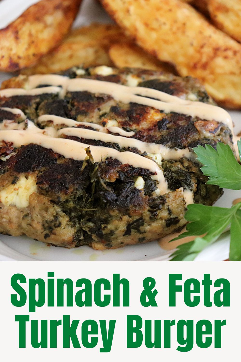 PIN for Spinach and Feta Turkey Burgers